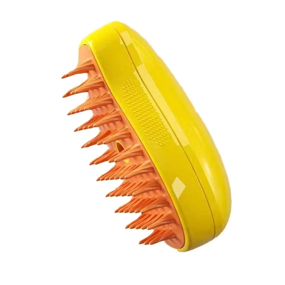 Массажная паровая щетка для ухода за шерстью питомцев Pet Brush Spray Massage Brush