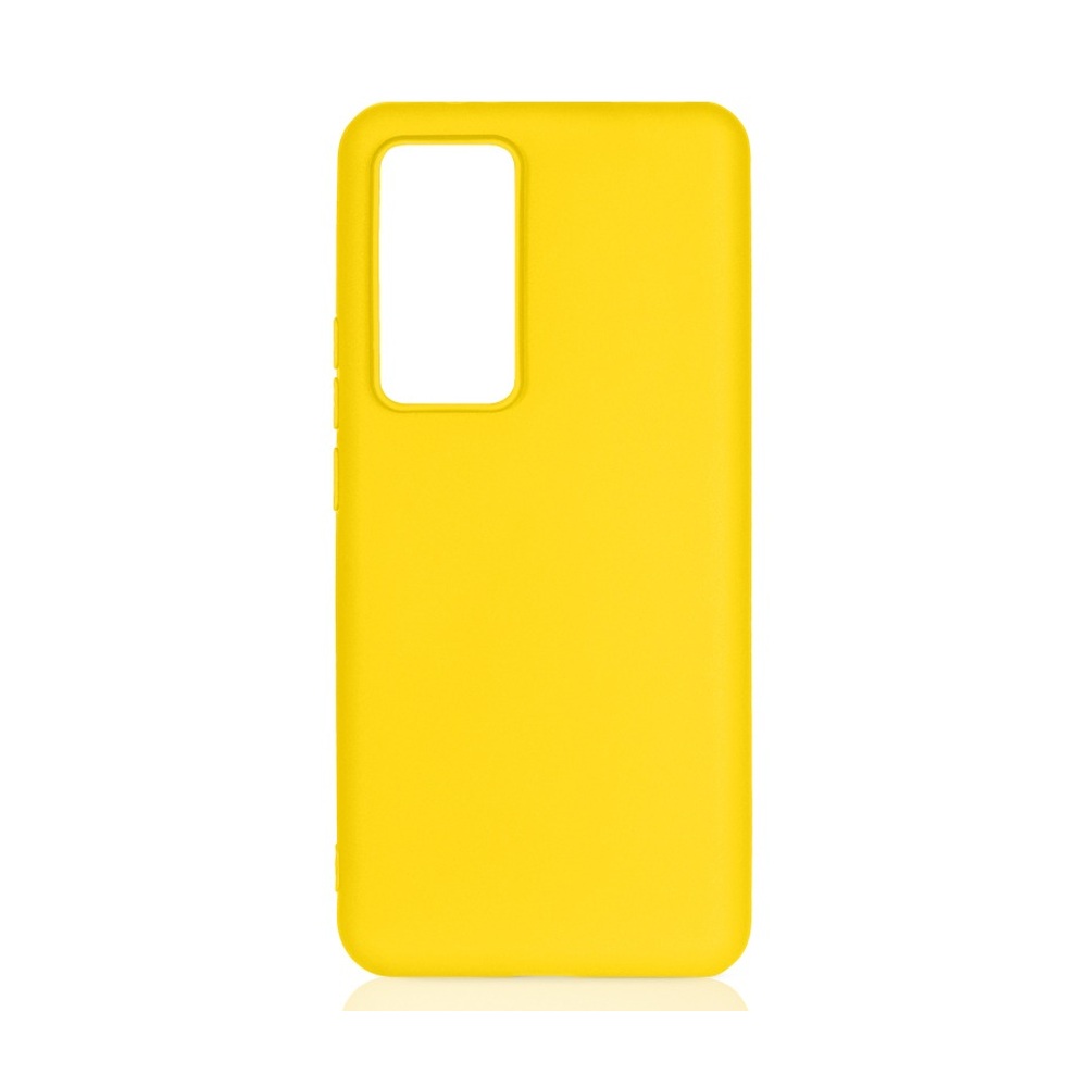 Силиконовый чехол для Xiaomi 12T/12T Pro DF (yellow)