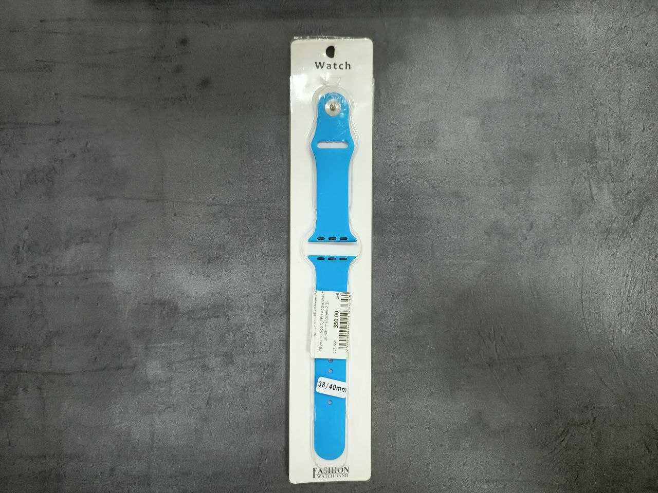 Ремешок Sport_TPU Apple Watch 38-40mm (Голубой 3)