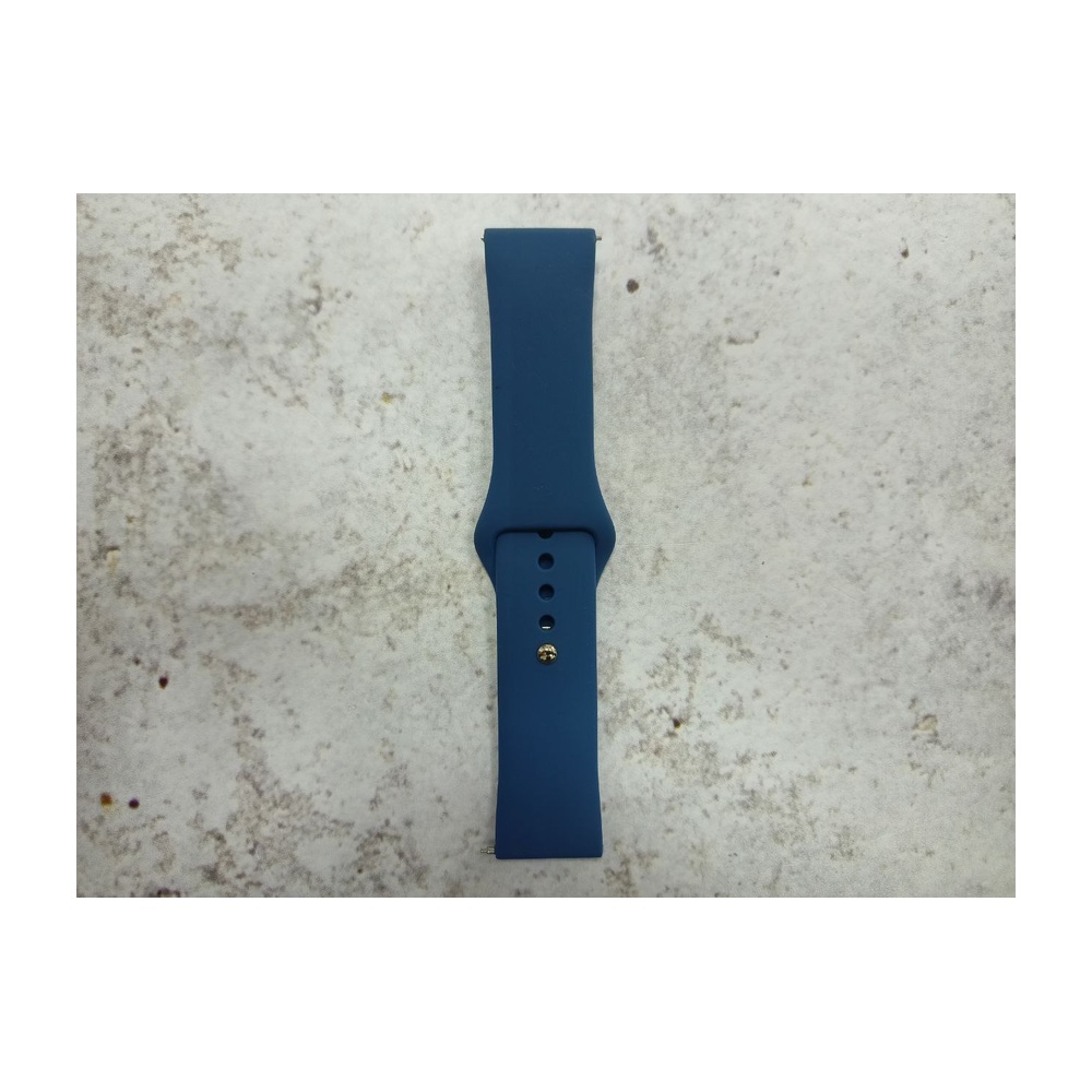 Ремешок силиконовый 22 мм (Blue)
