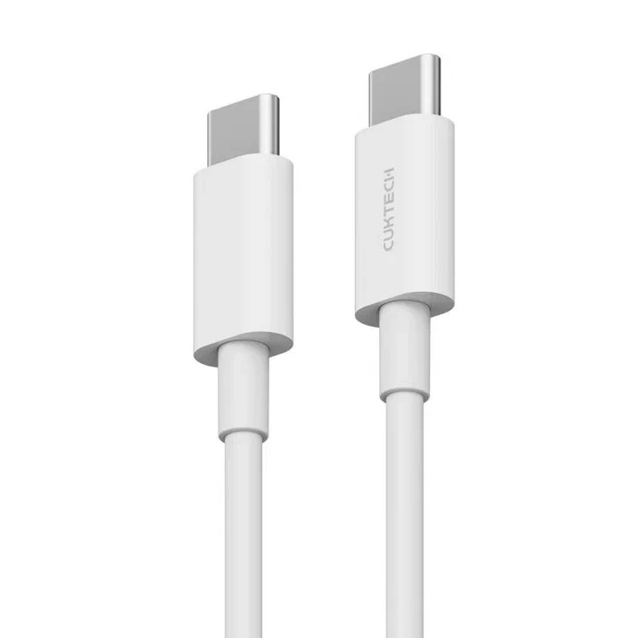 Кабель Type-C/Type-C Cuktech 100 см белый
