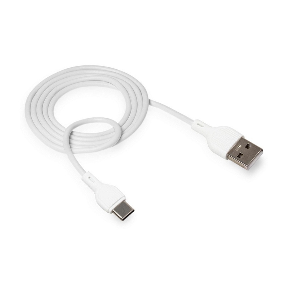 Кабель USB "XO" 2.1А, Type-C, 2 м, белый