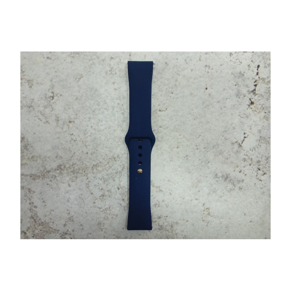 Ремешок силиконовый 20мм (Dark Blue)