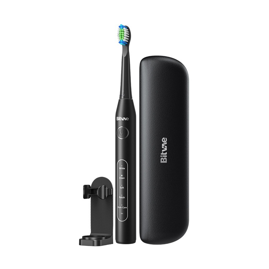 Электрическая зубная щетка Bitvae D2 Daily Toothbrush (8 насадок) черная
