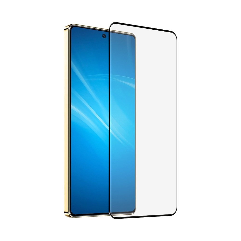 Закаленное стекло с рамкой для Tecno Pova 6/6 Pro (5G)/Infinix Note 40/Tecno Camon 30 (4G/5G)/30 Pro (5G) DF