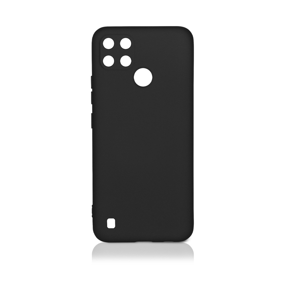 Силиконовый чехол для Realme C21Y (black)