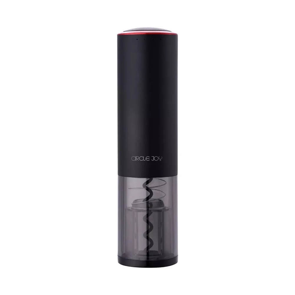 Электрический штопор Circle Joy Round Stainless Steel Electric Opener Black