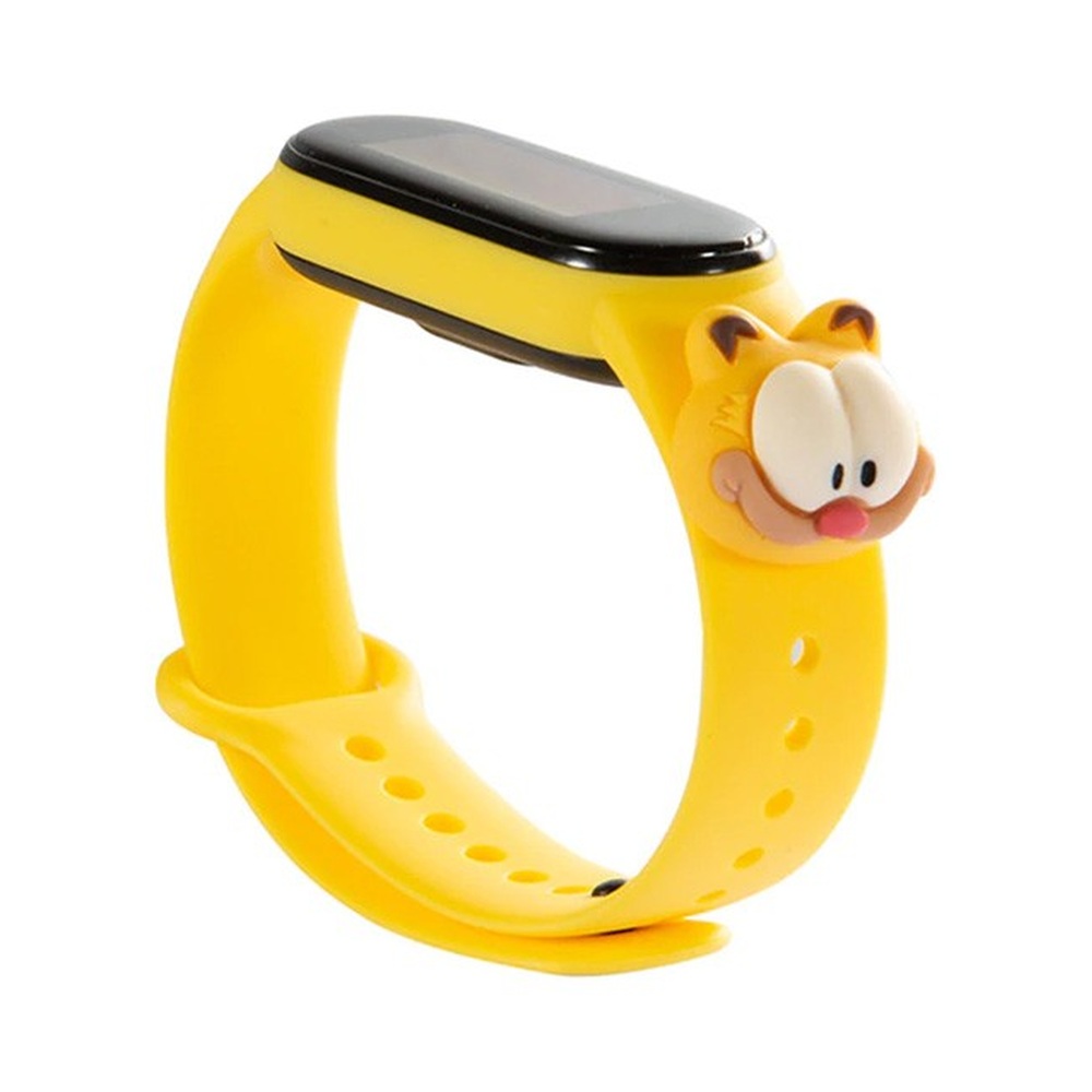 Сменный браслет Xiaomi Mi Band 5 Cartoon (Garfield)