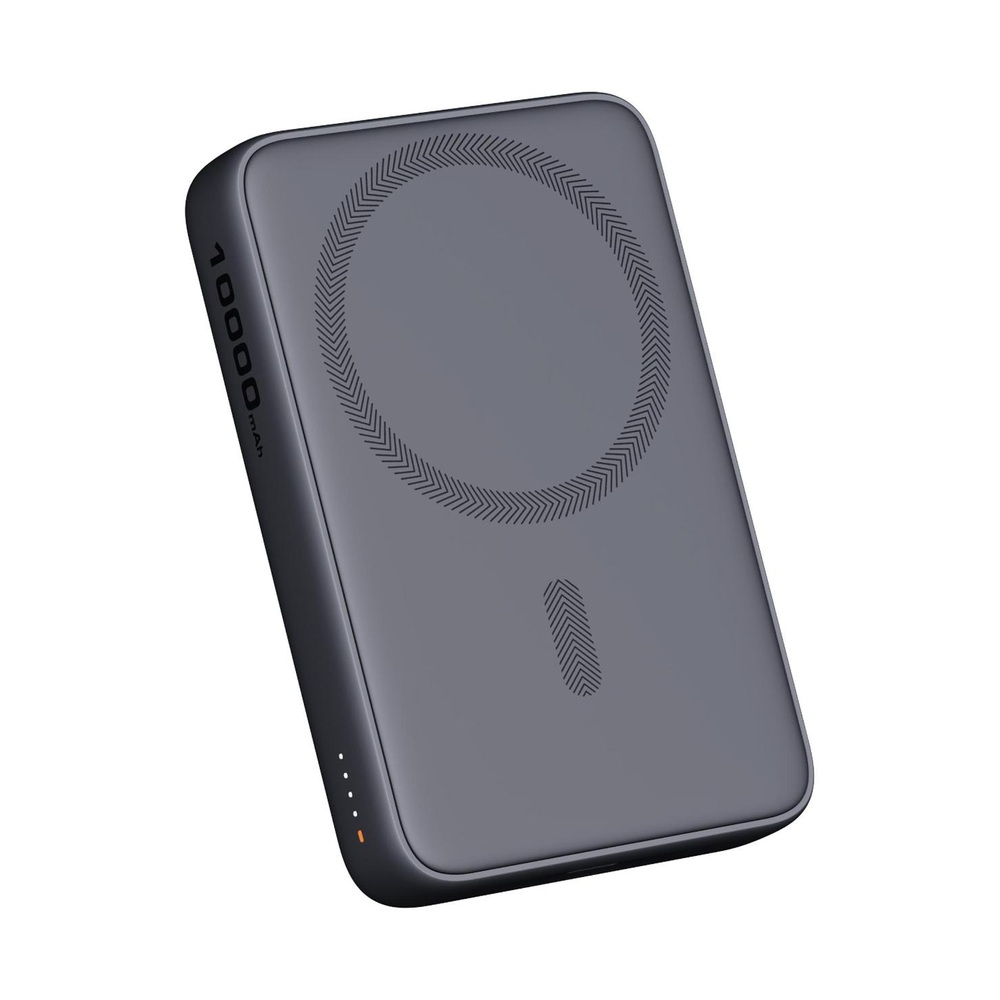 Портативный аккумулятор Aukey Magnetic 10000 Qi (Magsafe 20w) Black