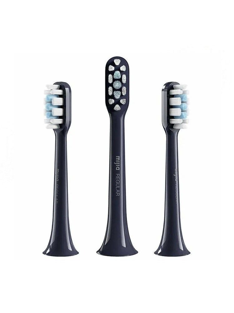 Сменные насадки для зубной щетки Xiaomi Mi Electric Tothbrush T301/T302 3шт Blue