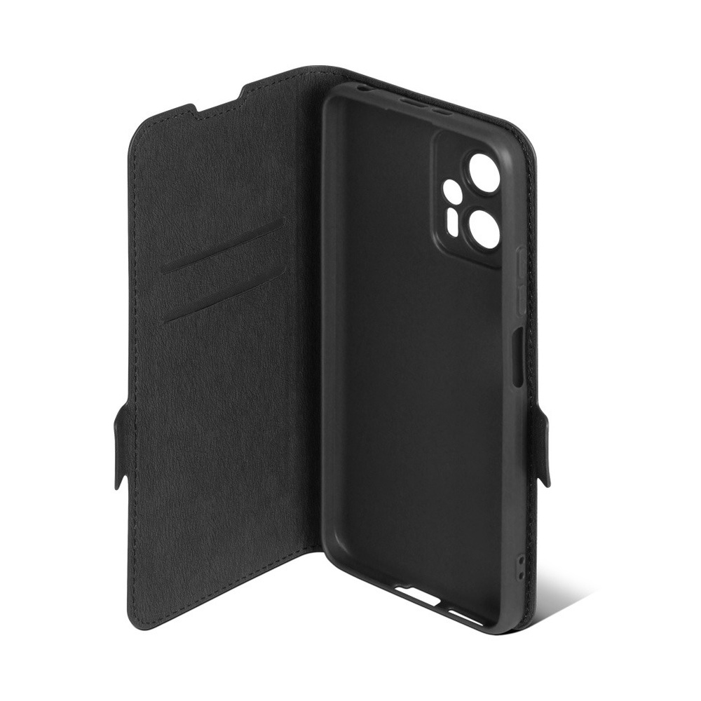 Чехол с флипом для Poco X4 GT DF (black)