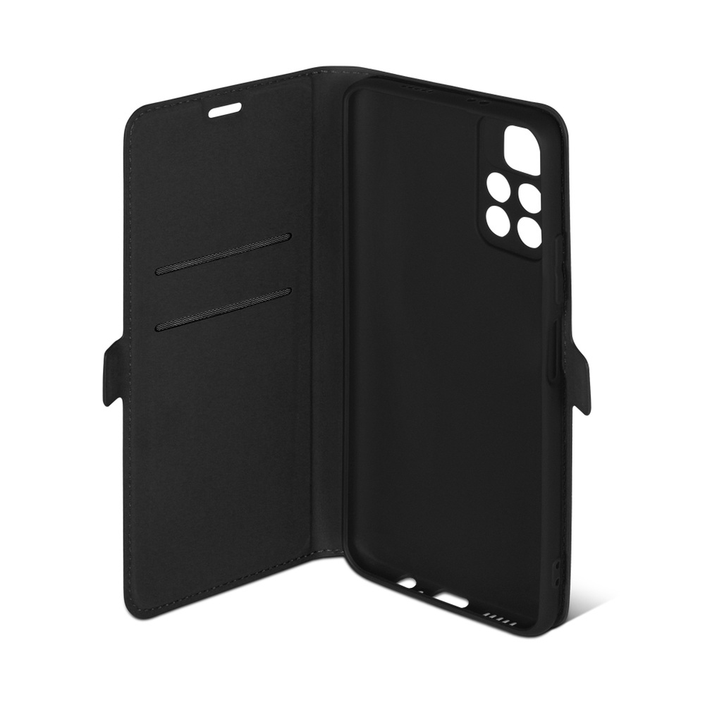 Чехол с флипом для Poco M4 Pro 5G DF poFlip-05 (black)